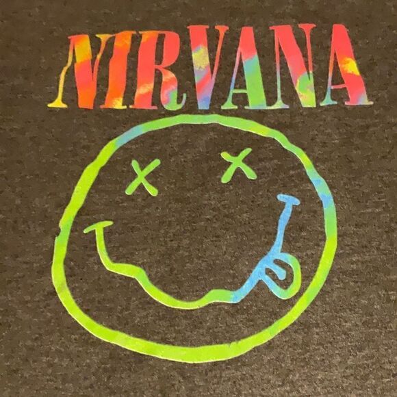 Nirvana TShirt, Large. Grey - Picture 2 of 6